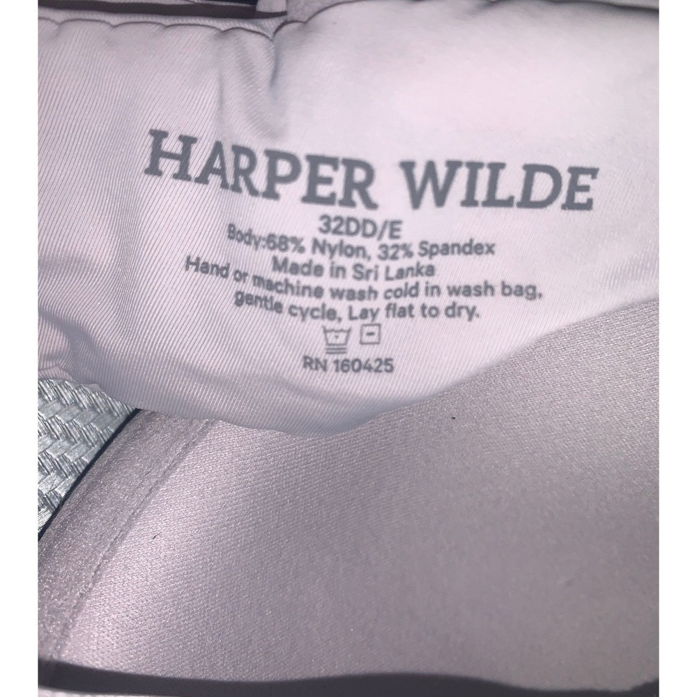 Harper Wilde Everyday T-Shirt‎ Bra Light Grey Padded Underwire Smooth 32E (DD) - Picture 9 of 9